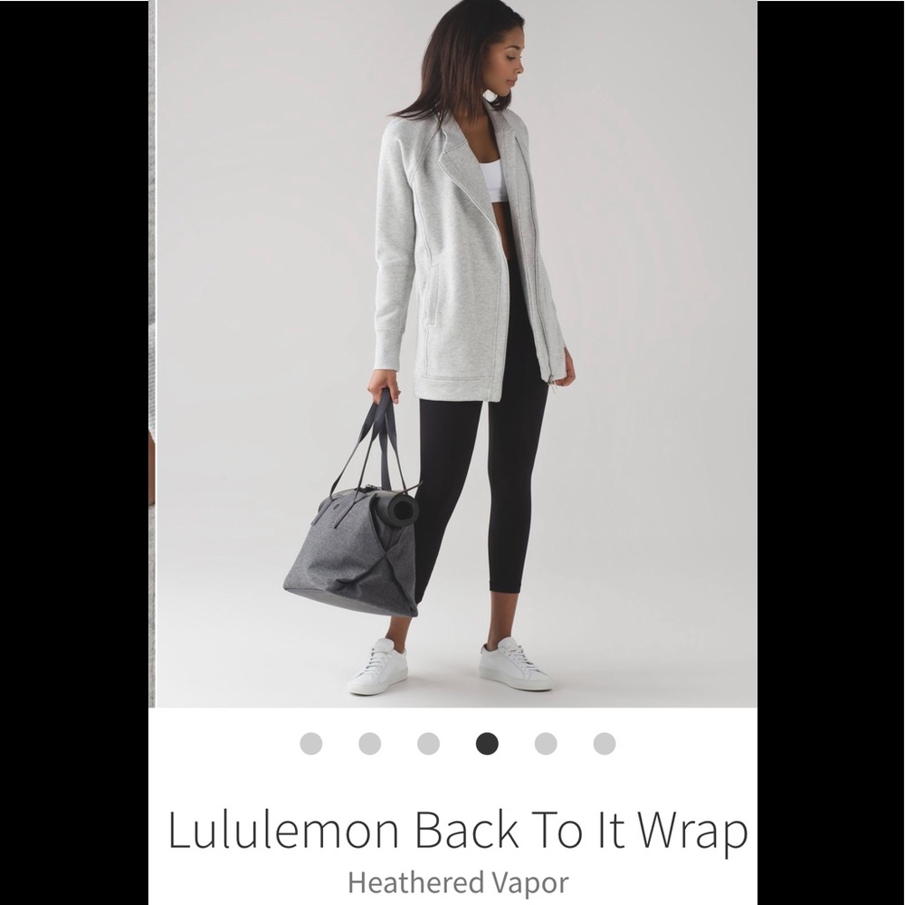 LULULEMON Back To It Wrap Jacket